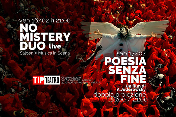 Lamezia, weekend di musica e cinema al Tip Teatro