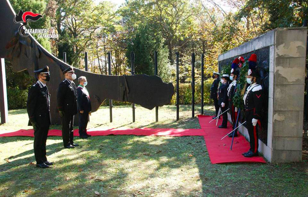A 43 anni dall’incidente l’Arma dei Carabinieri ricorda le vittime della sciagura di Monte Covello a Girifalco