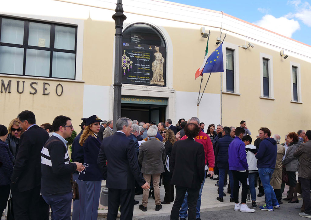 Nicola Gratteri il 13 maggio in visita alla mostra orafa di Affidato