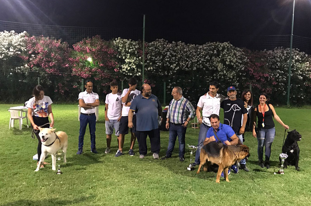 Lamezia, prima gara amatoriale canina in notturna alla Marinella