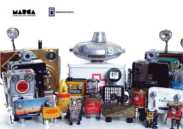 "Teneri bulloni", al Marca in scena i robot di Sirelli creati con materiali di scarto