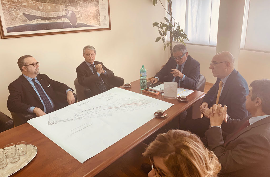 Il patron di Msc in visita all’Autorità portuale e al porto di Gioia Tauro