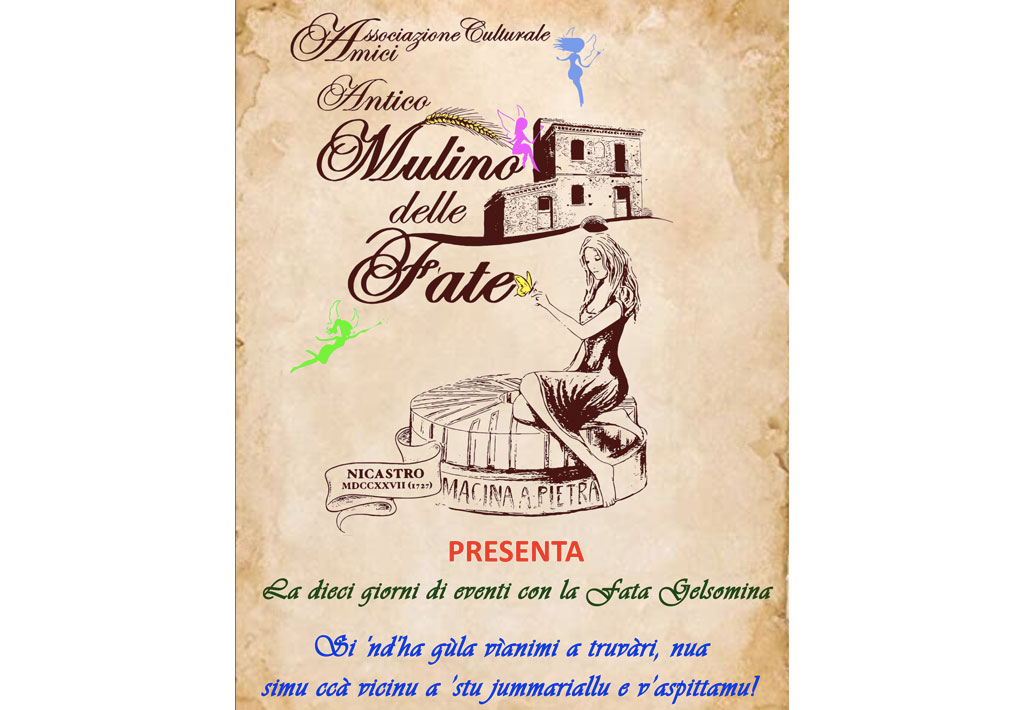 Lamezia, associazione Amici dell’Antico Mulino presenta la dieci giorni di eventi con la ‘Fata Gelsomina’