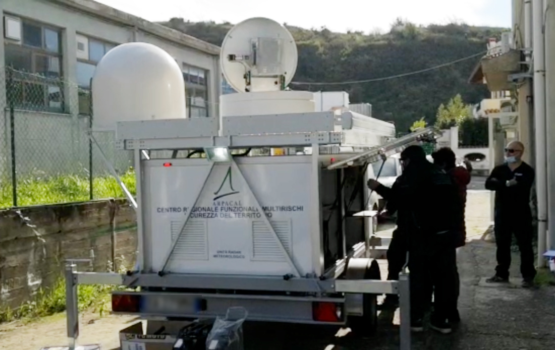 Arpacal, progetto Multirischi 2.0: consegnato radar mobile acquistato con fondi POR Calabria