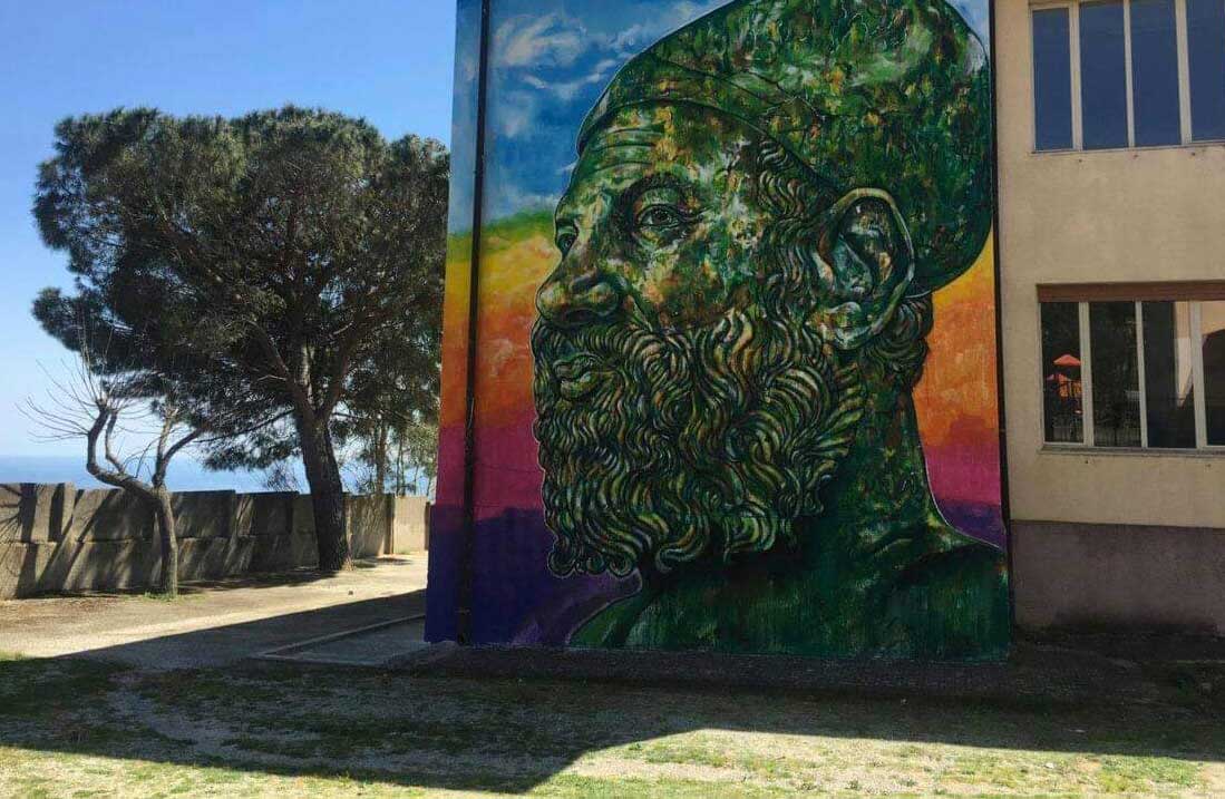 'Il sogno del guerriero', murales dedicato a Mimmo Lucano da artista peruviano