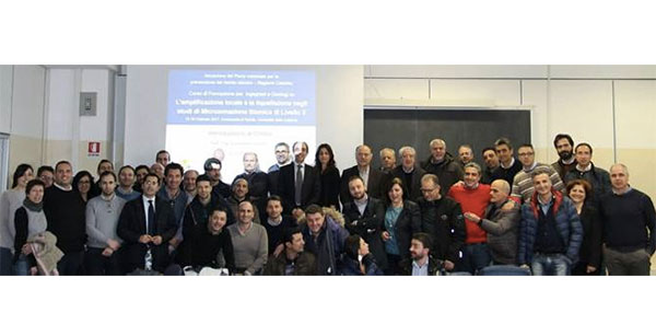 Concluso corso su microzonazione sismica di livello 3 organizzato dalla Regione