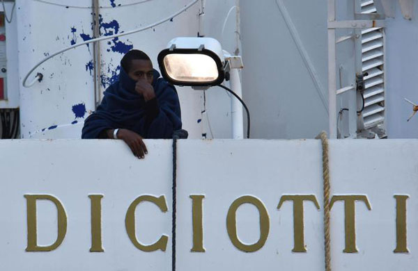  Cei: migranti della Diciotti dal centro Auxilium Ariccia andranno nelle diocesi, anche a Cassano e Rossano