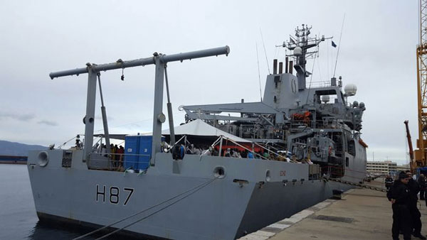 Arrivata a Reggio Calabria nave con 182 migranti a bordo 