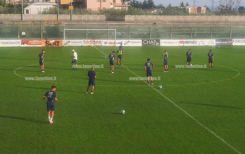 Lamezia, allenamento al “D’Ippolito” per la Nazionale Italiana Under 20