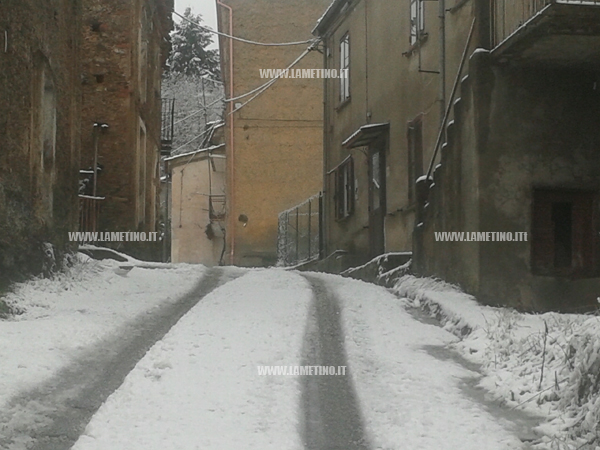 Maltempo: neve e piogge in Calabria