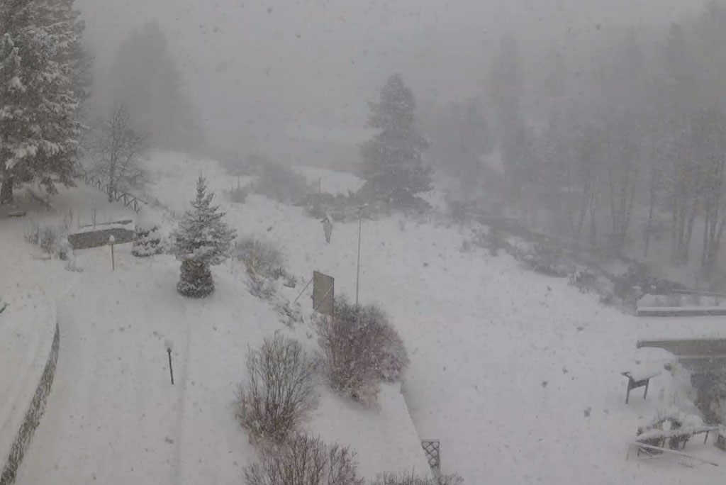 Ondata di freddo e gelo in Calabria, neve anche a bassa quota e scuole chiuse in alcuni centri