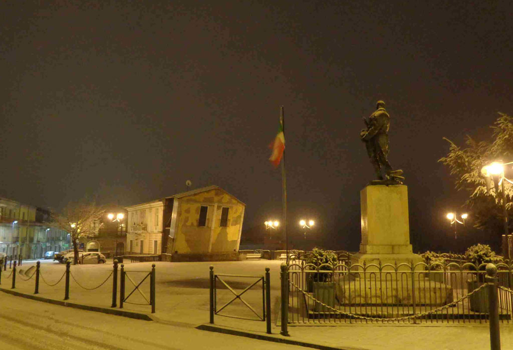 Maltempo: nevicata a Cosenza, fiocchi anche nell’hinterland lametino