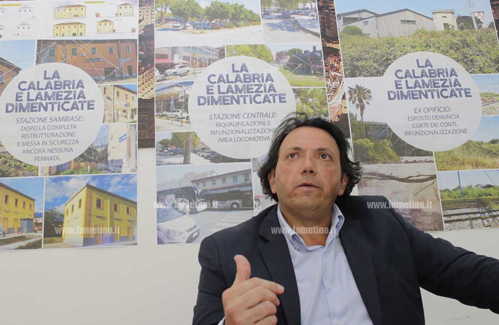Lamezia, Nicotera (Patto sociale): “Stazione Sambiase, riqualificazione area locomotiva ed ex opificio, tre nodi da risolvere”