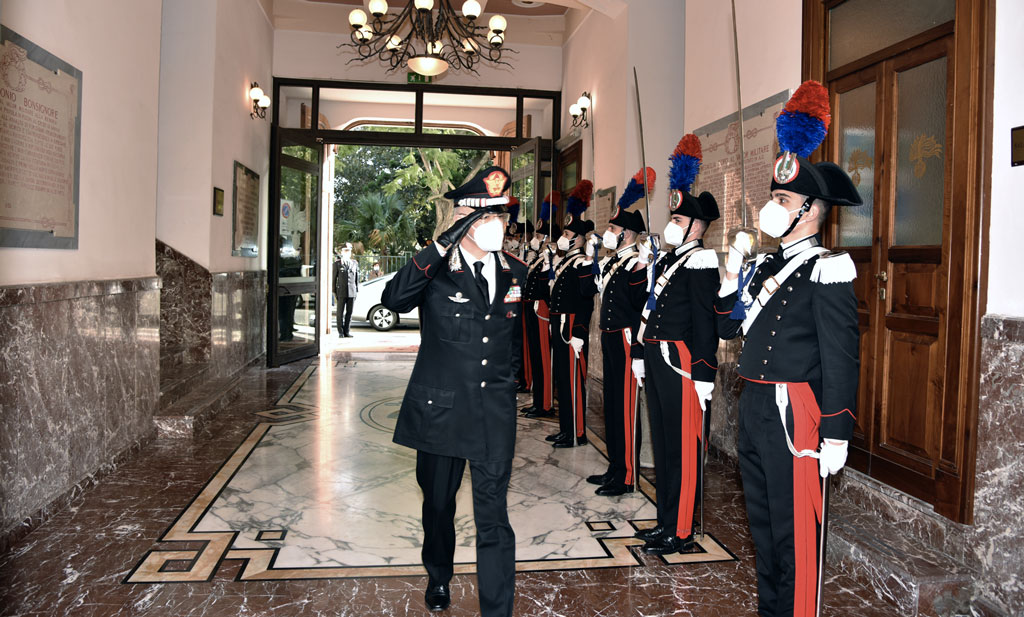 Commiato ai militari di Sicilia e Calabria del Comandante generale Arma Carabinieri Nistri
