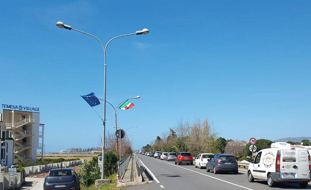 Traffico in tilt per semafori su SS 18 dopo mareggiata, Nicotera (Patto sociale): “Eterno problema”
