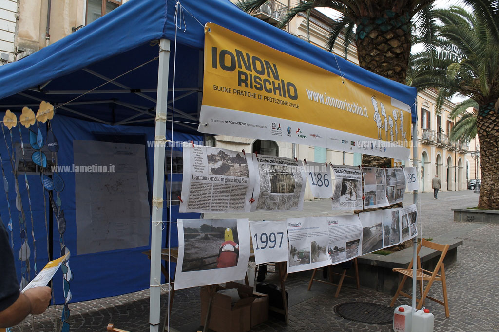 Lamezia: prevenzione terremoti e alluvioni, torna la campagna "Io non rischio" su corso Nicotera