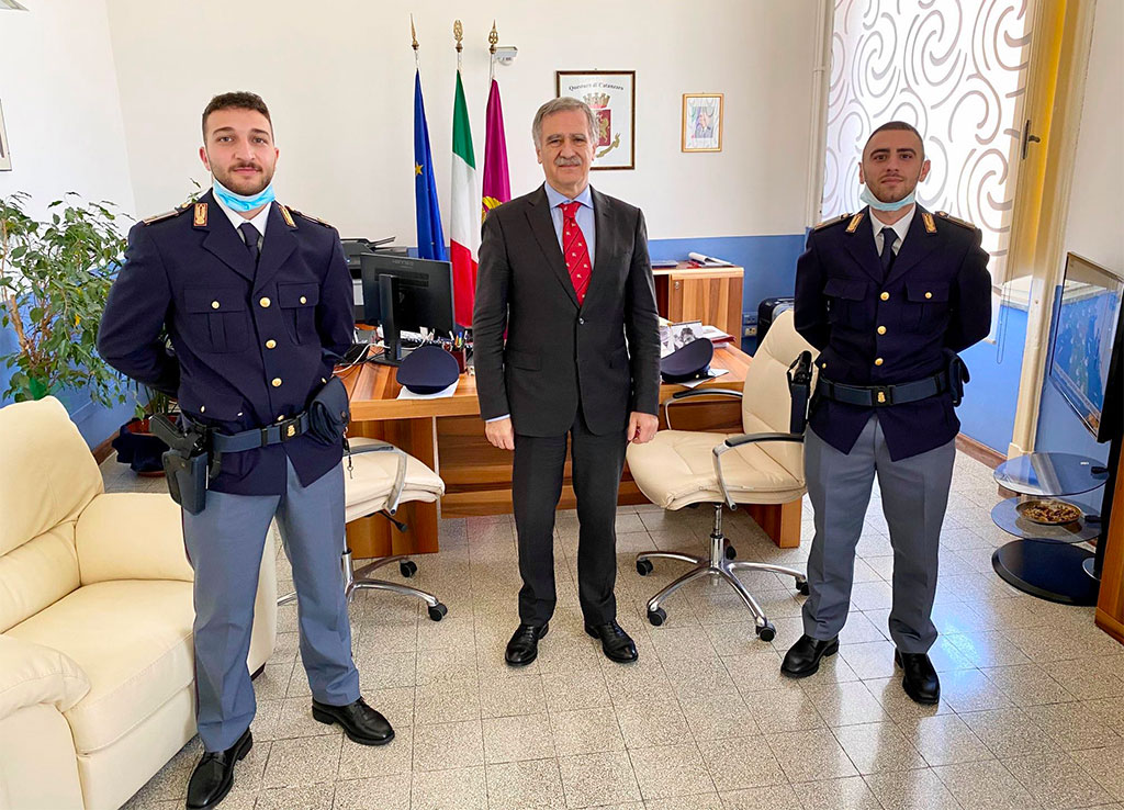 Due nuovi Agenti della Polizia di Stato alla Questura di Catanzaro 