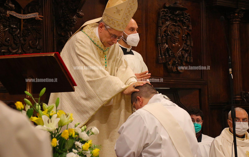 Lamezia, ordinazione presbiterale di don Christian Mion