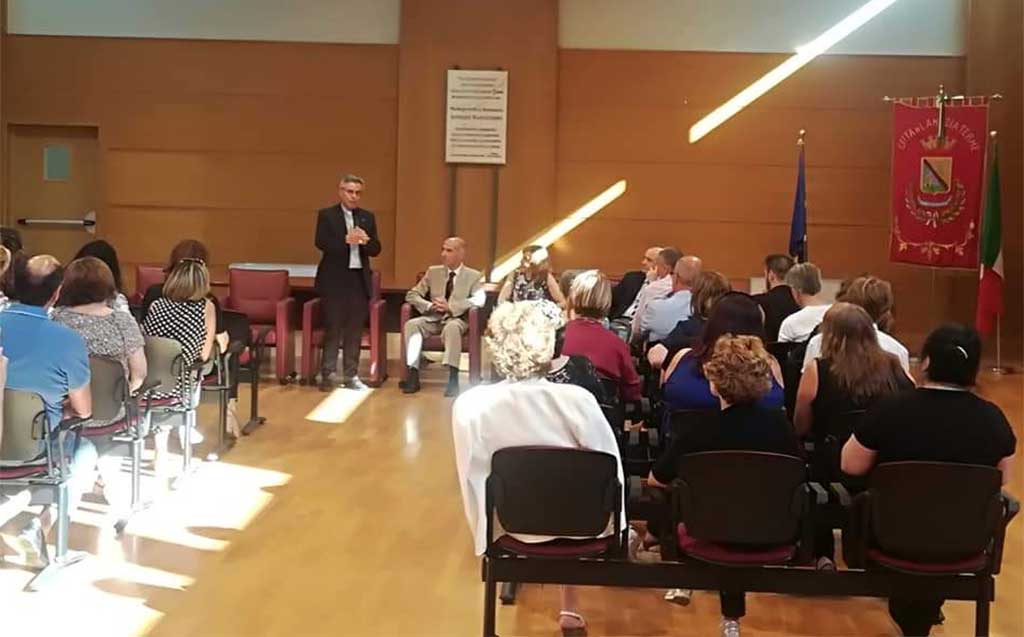Lamezia, il vescovo Schillaci incontra la terna commissariale, i dirigenti e i dipendenti comunali