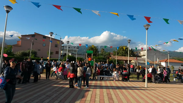 Lamezia: festeggiato primo anno parco via degli Itali con il “Nutella party”
