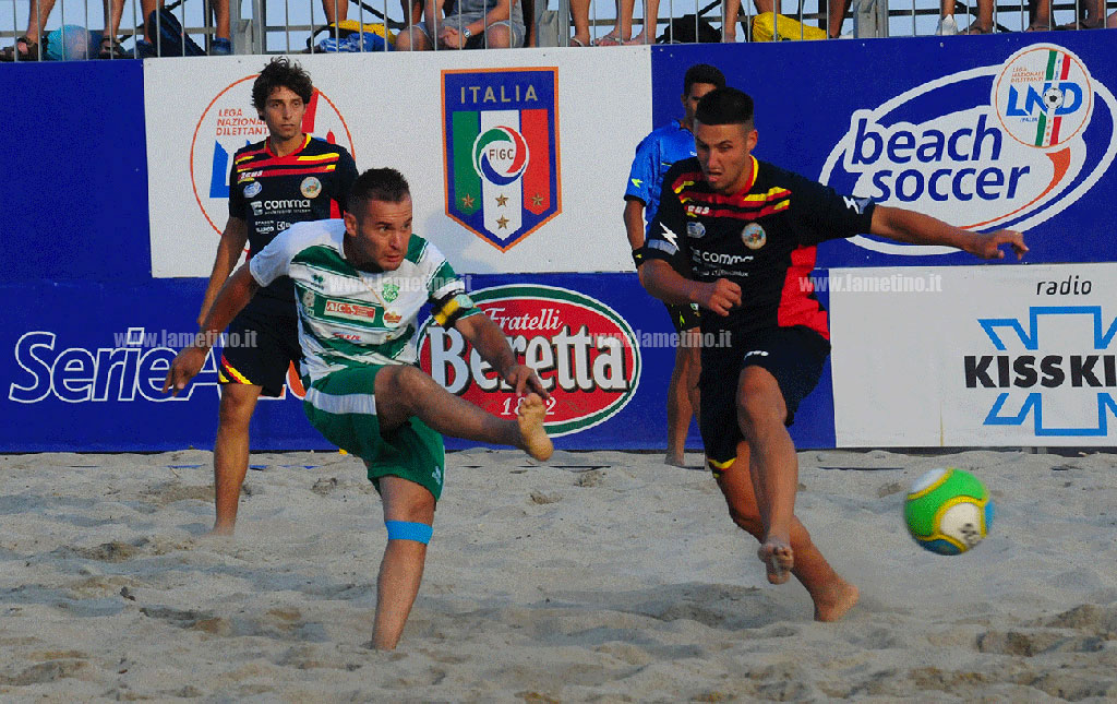 Beach Soccer: Lamezia sconfitto da Catanzaro