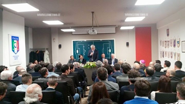 Calcio: inaugurati nuovi locali sede AIA Lamezia