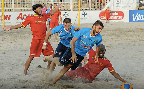 Beach soccer, Lamezia batte l'Ecosistem Catanzaro 4-3