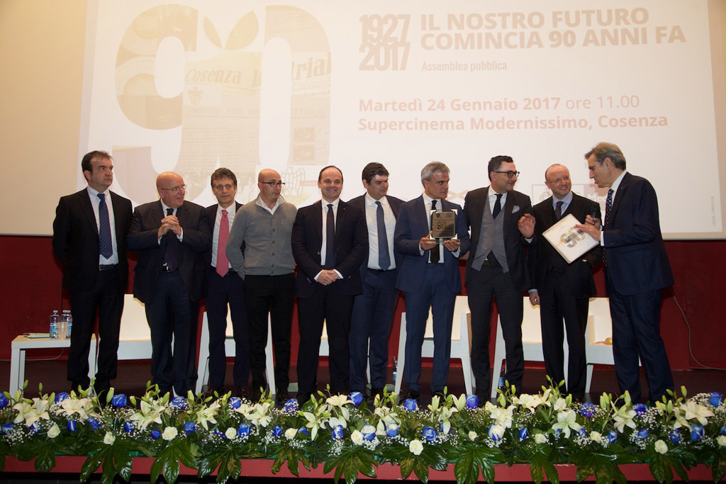 "Il nostro futuro comincia 90 anni fa", celebrato anniversario Confindustria Cosenza