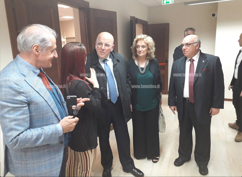 Oliverio visita nuova sede Accademia Belle Arti di Catanzaro