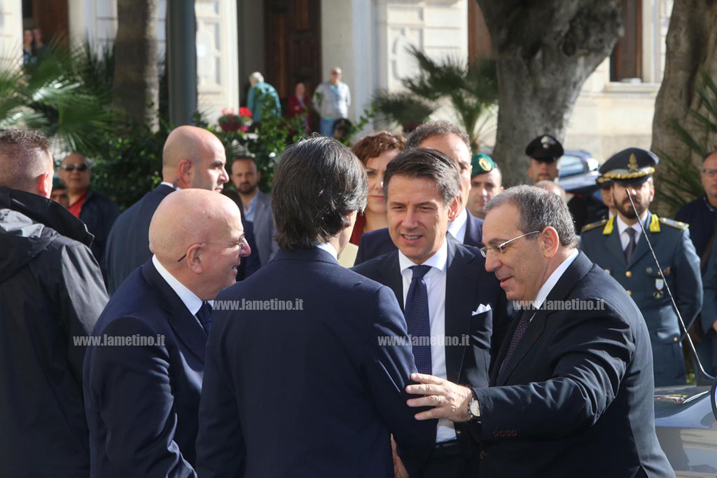 La visita di Conte: "L'impegno del Governo farà ripartire la Calabria"