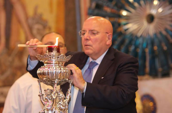 Il presidente Oliverio ha acceso la Lampada votiva a San Francesco di Paola 