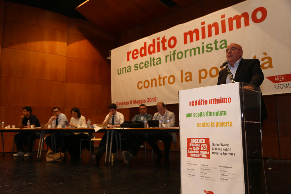 Iniziativa su reddito minimo: Oliverio, usare i fondi Ue non spesi 