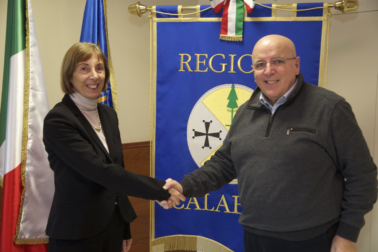 Il Presidente Oliverio ha incontrato il questore di Catanzaro Di Ruocco