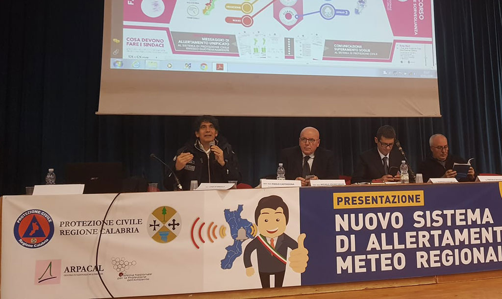 Presentato nuovo sistema allertamento a Lamezia, Oliverio: “Niente deve essere lasciato al caso”