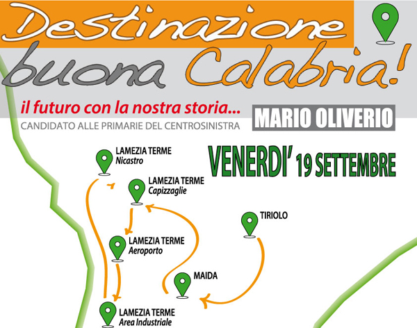 Primarie centrosinistra: Oliverio (Pd), Lamezia città strategica della Calabria