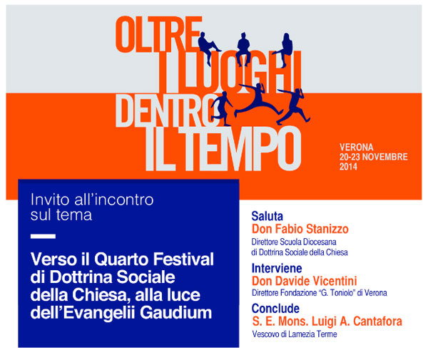 Lamezia: Incontro Diocesi su Festival Dottrina Sociale Chiesa a Verona