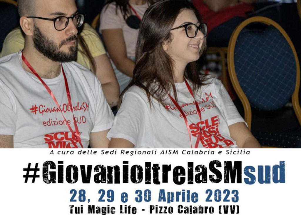 Oltre 100 giovani con sclerosi multipla a confronto a Pizzo dal 28 al 30 aprile