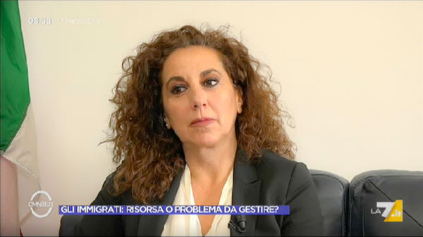 Ferro (Fdi) ad Omnibus su La7 per parlare di immigrazione e politiche per il sud