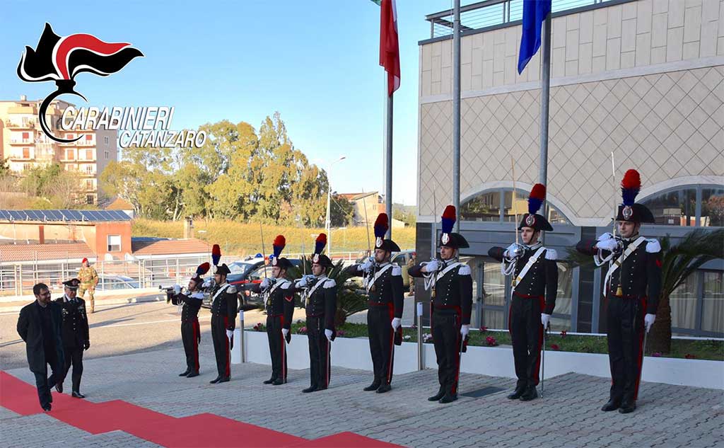 Onorevole Tofalo in visita al Comando Legione Carabinieri "Calabria"