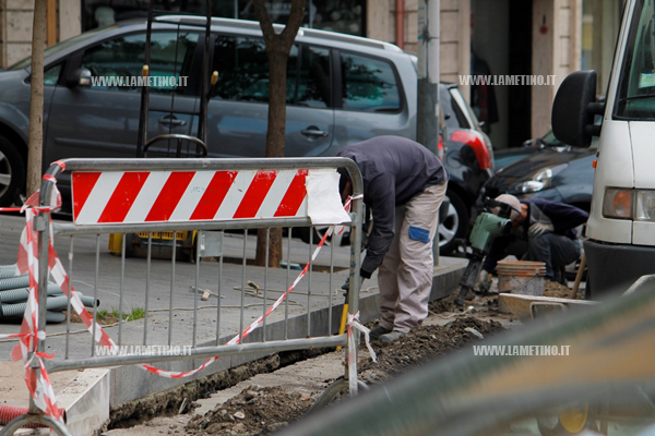 Lamezia: proseguono lavori di completamento in via Adda