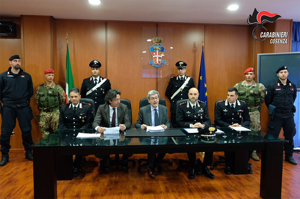 Operazione "Alarico", droga ed estorsioni nel cosentino: 57 misure cautelari - VIDEO