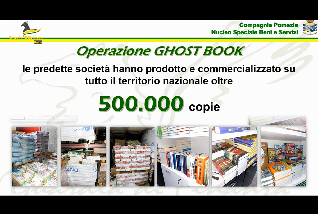 Scoperto traffico di libri illecitamente riprodotti con base in Calabria, 3 arresti e sequestro beni - VIDEO