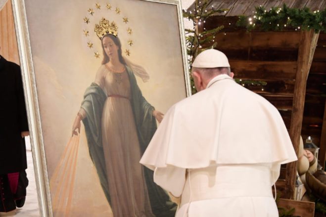 Lamezia, il quadro pellegrino della Madonna del Miracolo in visita al Santuario San Francesco di Paola