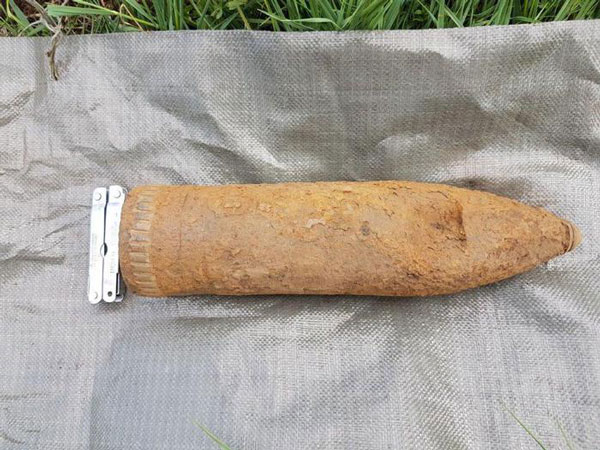 Ordigno bellico inesploso fatto brillare a Camigliatello Silano 