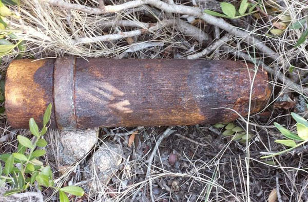 Ritrovato e fatto brillare ordigno bellico a Curinga