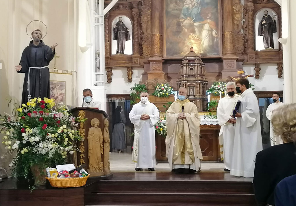 Lamezia, festa di San Francesco d'Assisi a Santa Maria degli Angeli