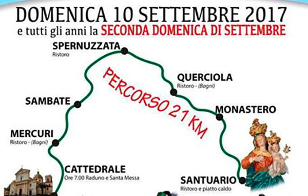 Lamezia, “Sulle orme dei padri”: il 10 settembre pellegrinaggio a piedi fino a Conflenti