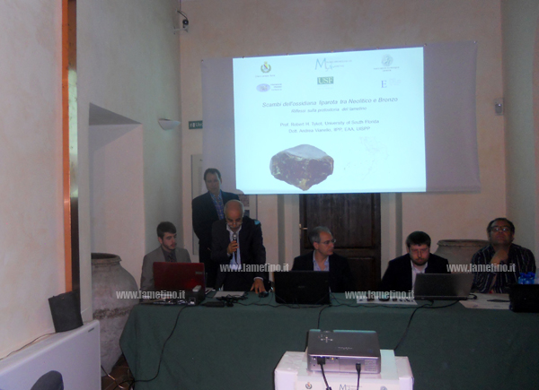 Lamezia, Robert Tykot al museo archeologico per convegno su ossidiana