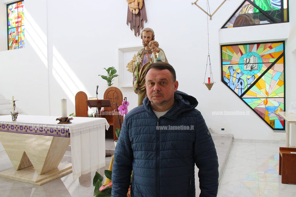 Lamezia, il prete ucraino in prima linea per i profughi: "Proseguono arrivi in città, qui un grande cuore"