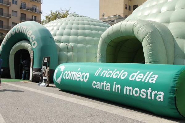 PalaComieco sbarca a Catanzaro, tappa del tour dal 6 al 9 aprile per scoprire riciclo carta e cartone